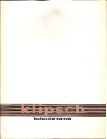 Klipsch 1975 - Brochure 